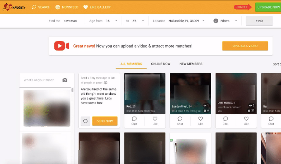 Primera impresión de BeNaughty