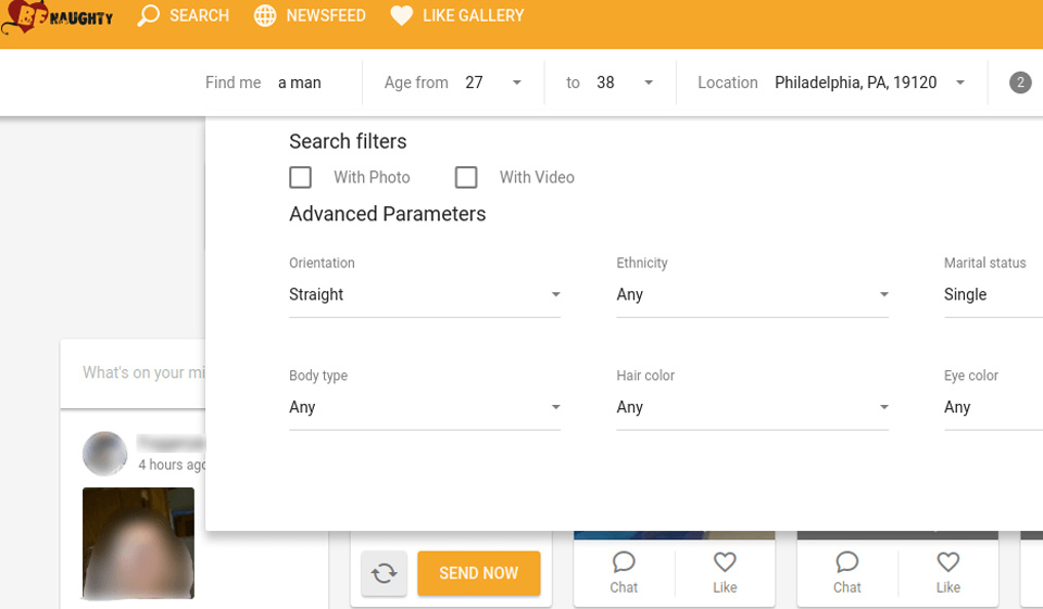 ¿Quiénes son los usuarios del sitio web BeNaughty?