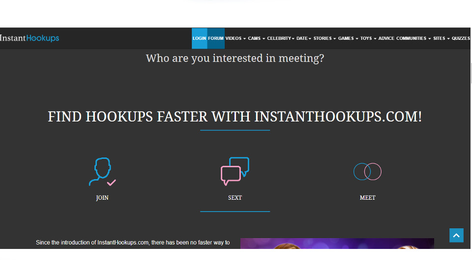 ¿Qué personas se benefician de InstantHookups?